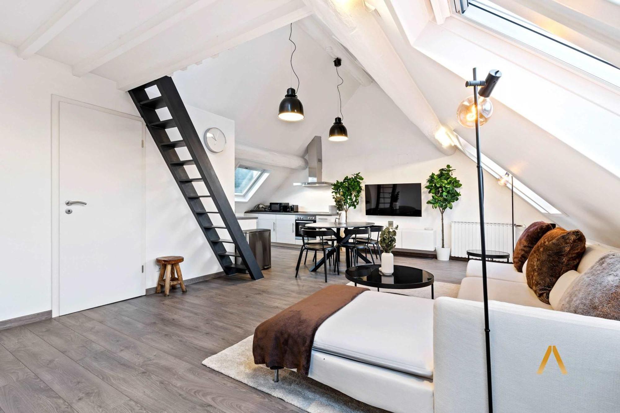 Charming 1Br Loft In Ville-Haute, ルクセンブルク エクステリア 写真